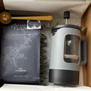 Kit 4Almas (Café + Cuchara + Prensa Francesa)
